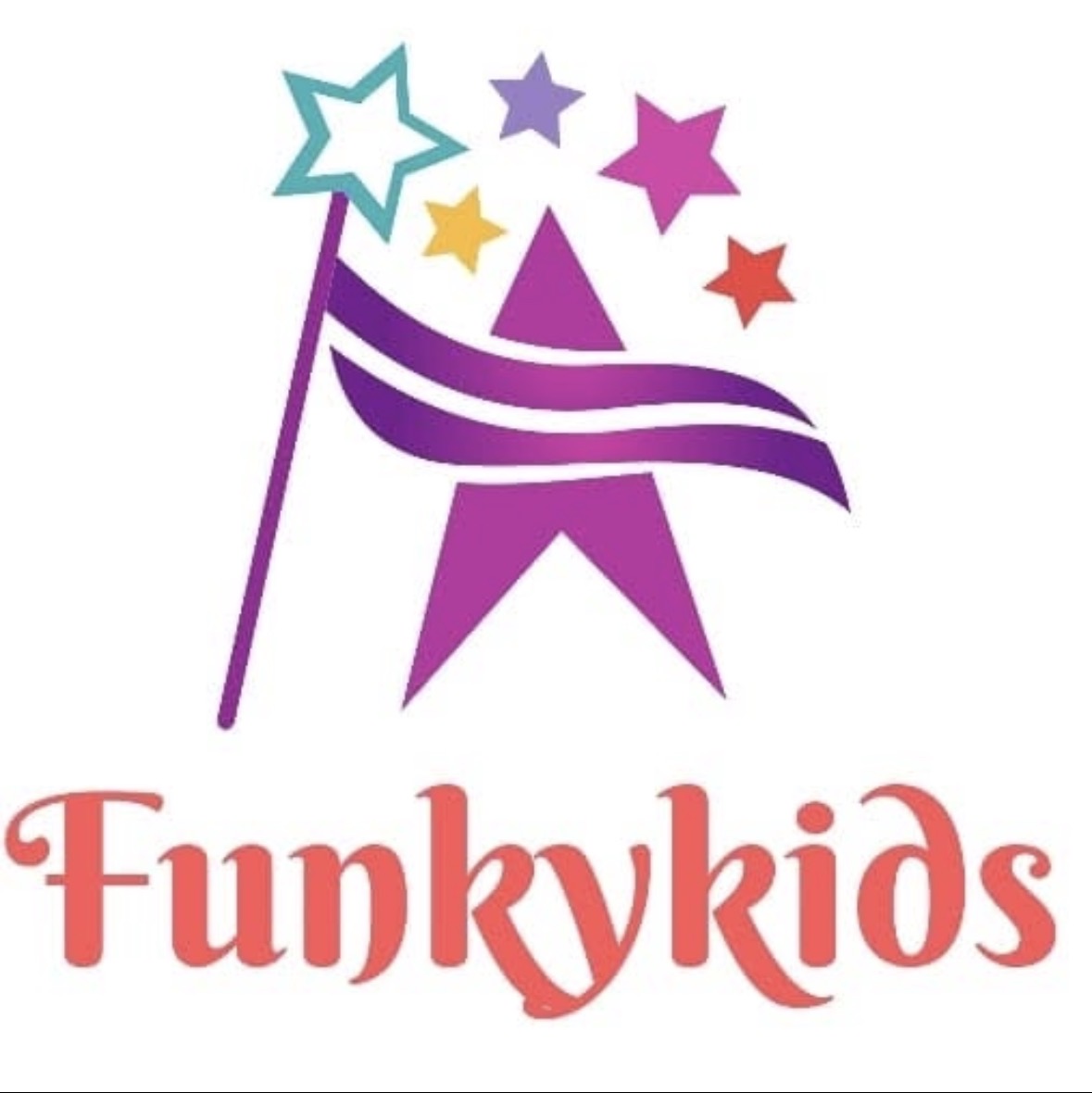 Funky Kids star wand logo